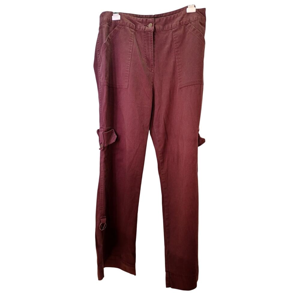 VTG Field Gear Women's Size 12 Brown Cargo Pants Gorpcore Y2K Tactical Utility